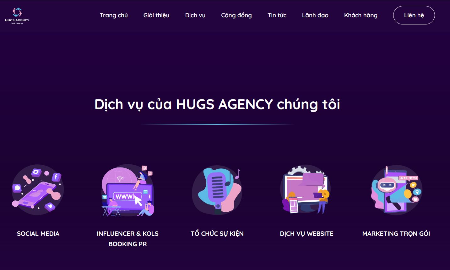 Công ty truyền thông Đà Nẵng Hugs Agency