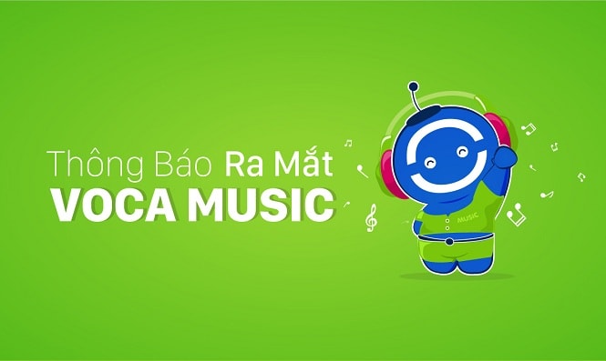 Trang web học tiếng anh tại nhà với Voca music