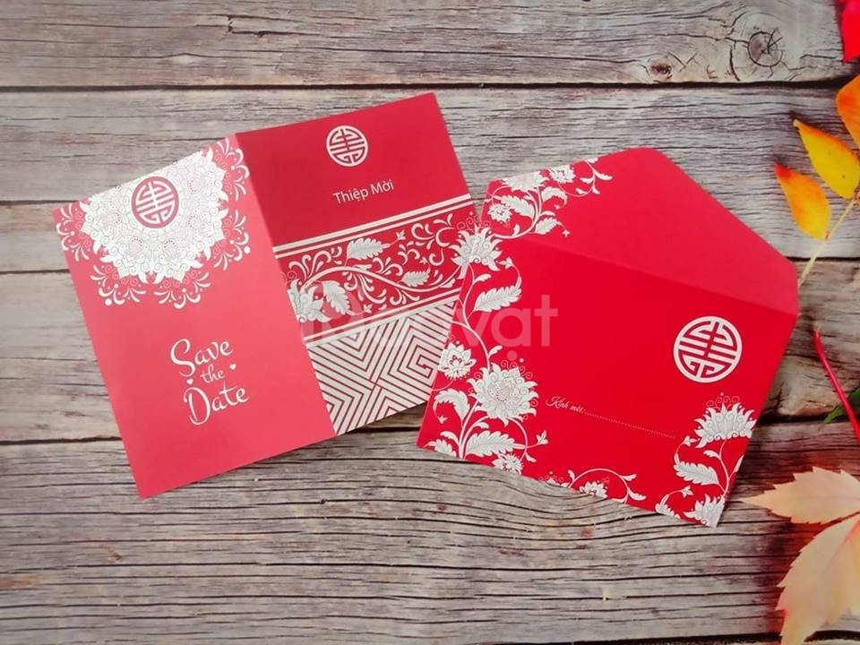 in thiêp cưới