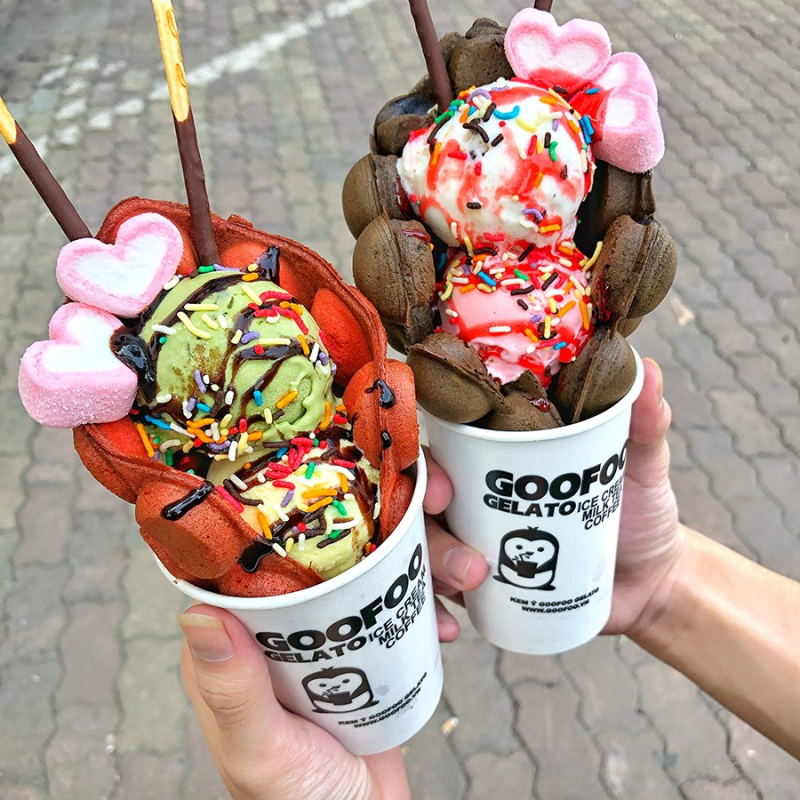 Goofoo Gelato quán kem ngon Đà Nẵng