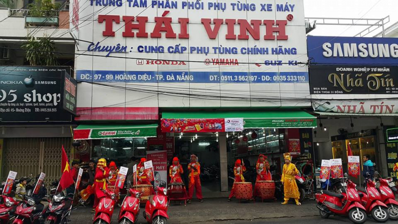 Thái Vinh Motor chuyên sửa xe máy Đà Nẵng