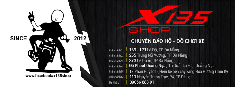 Shop X135 chuyên đồ chơi xe máy Đà Nẵng