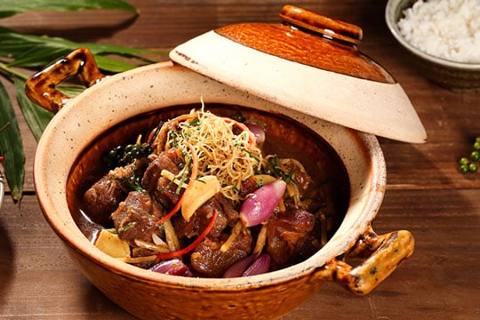 Quán đuôi bò um Đà Nẵng - Lẩu bò bà Duệ