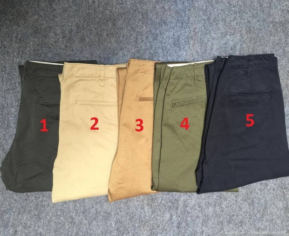 Bỏ túi những shop bán quần Kaki nam Đà Nẵng thời trang