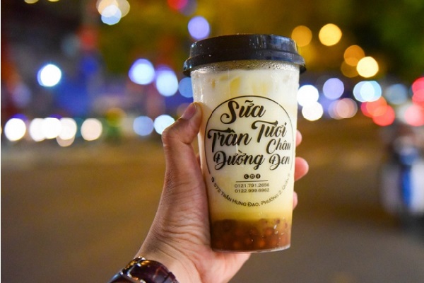 Sữa tươi trân châu đường đen Đà Nẵng