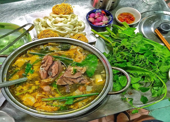 Lẩu bò Đà Nẵng - Lẩu bò Già Lang