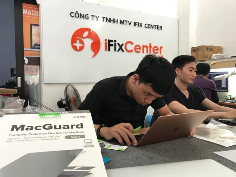 Trung tâm bảo dưỡng vệ sinh lapVisit43 iFix Center