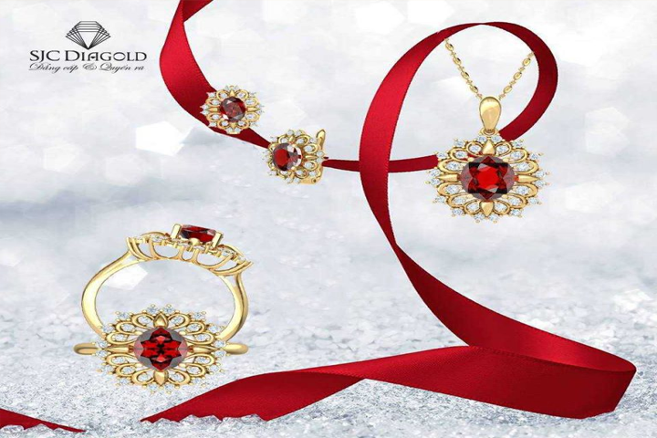 Sản phẩm đá Ruby đến từ thương hiệu SJC