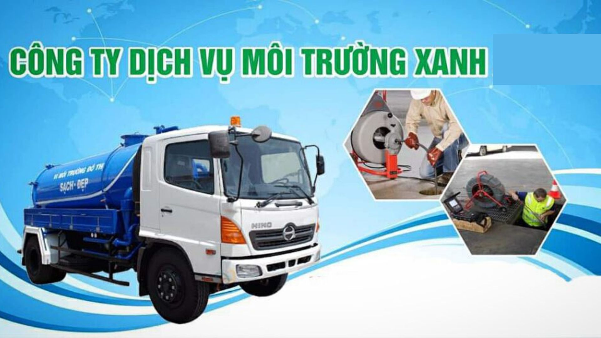 Dịch vụ môi trường xanh - Hút hầm cầu Đà Nẵng tiện lợi
