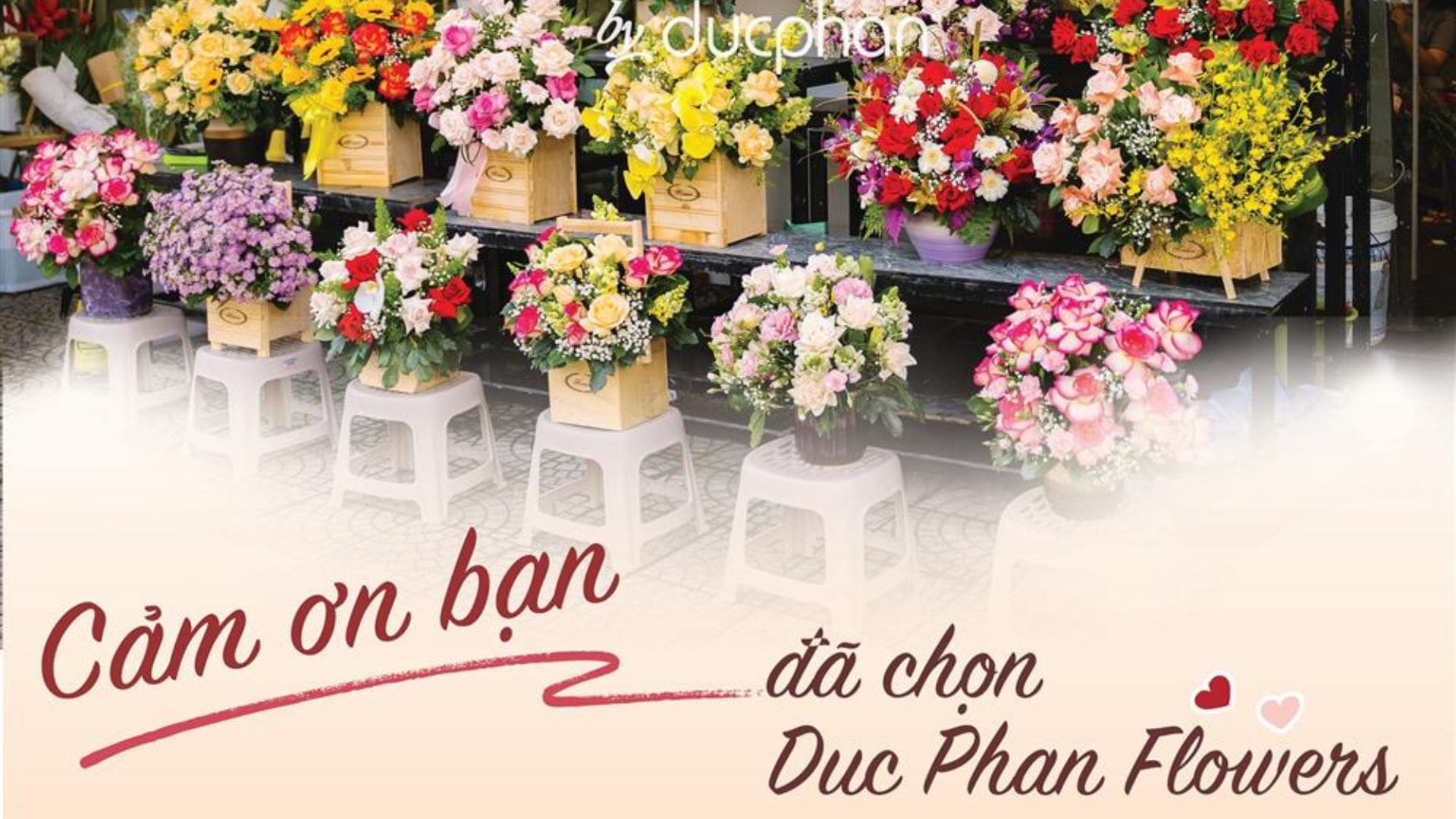 Đức Phan Flower – shop hoa tươi gần đây tại Đà Nẵng đẹp, hiện đại