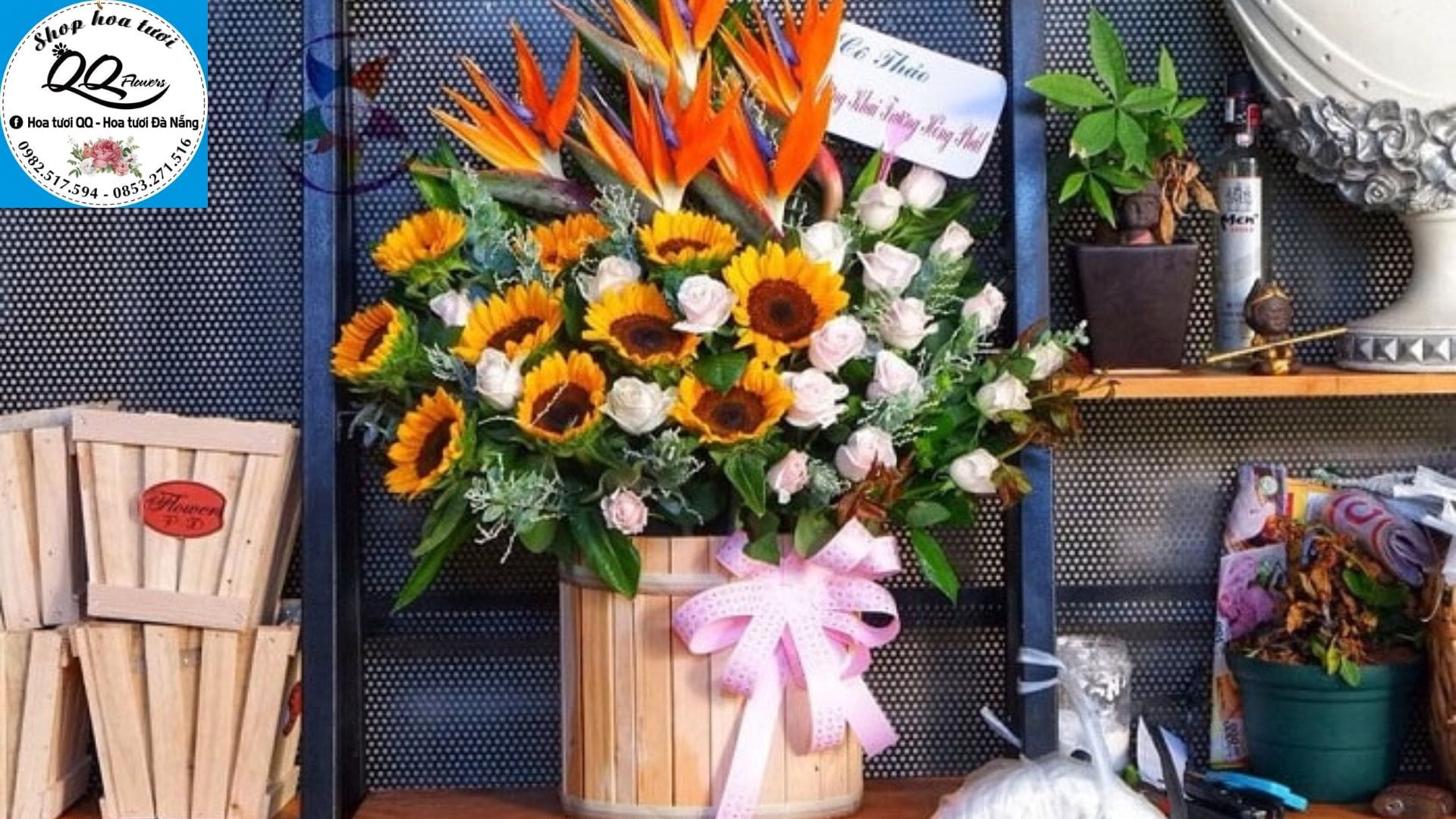 QQflowers - shop hoa tươi gần đây tại Đà Nẵng chất lượng