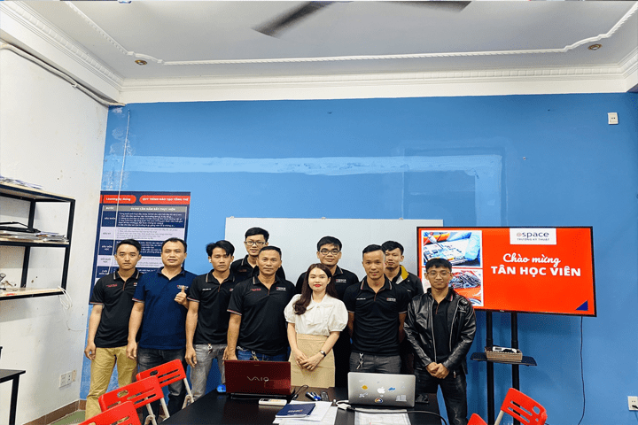 Buổi lễ ký kết đào tạo học viên tại @Space