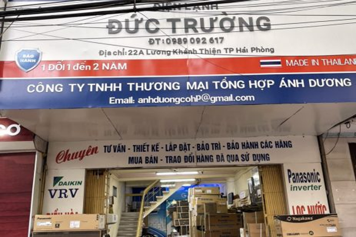 Cửa hàng sửa chữa điện lạnh Đức Trường