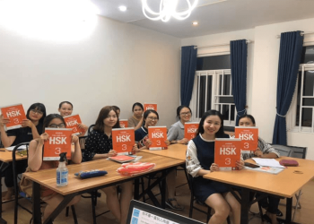 Giờ học tại trung tâm Hán Ngữ Pengyou