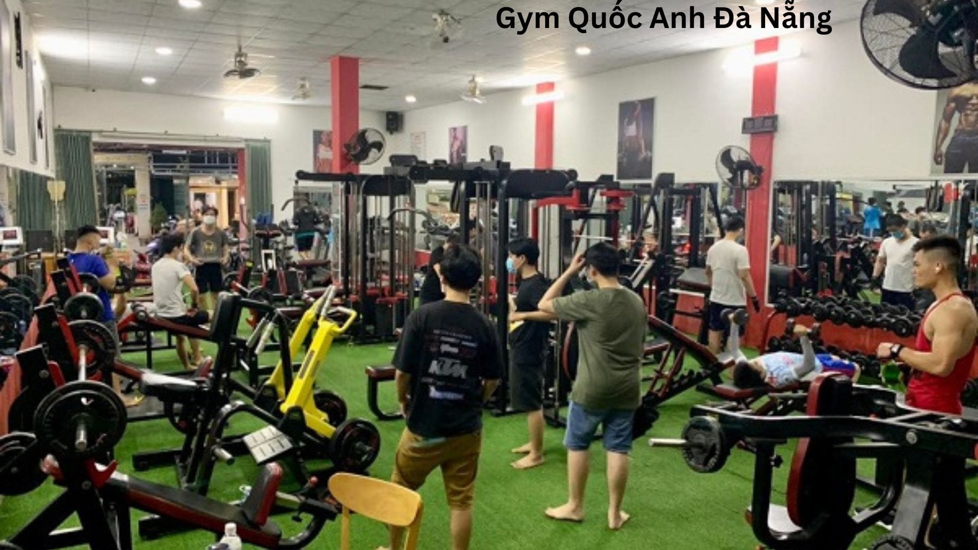 Phòng tập gym Quốc Anh Đà Nẵng