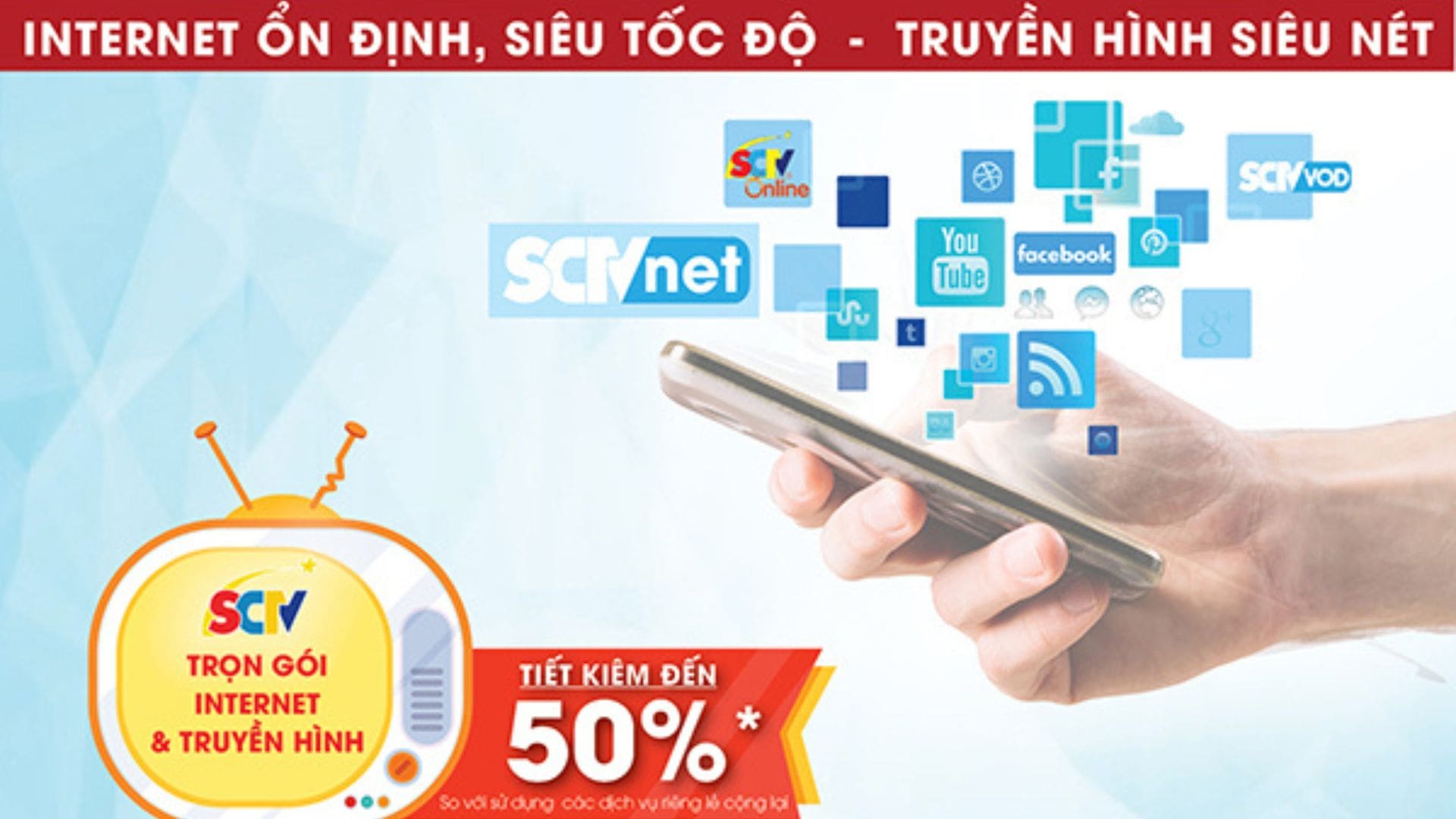 SCTV - Lắp wifi Đà Nẵng trọn gói 