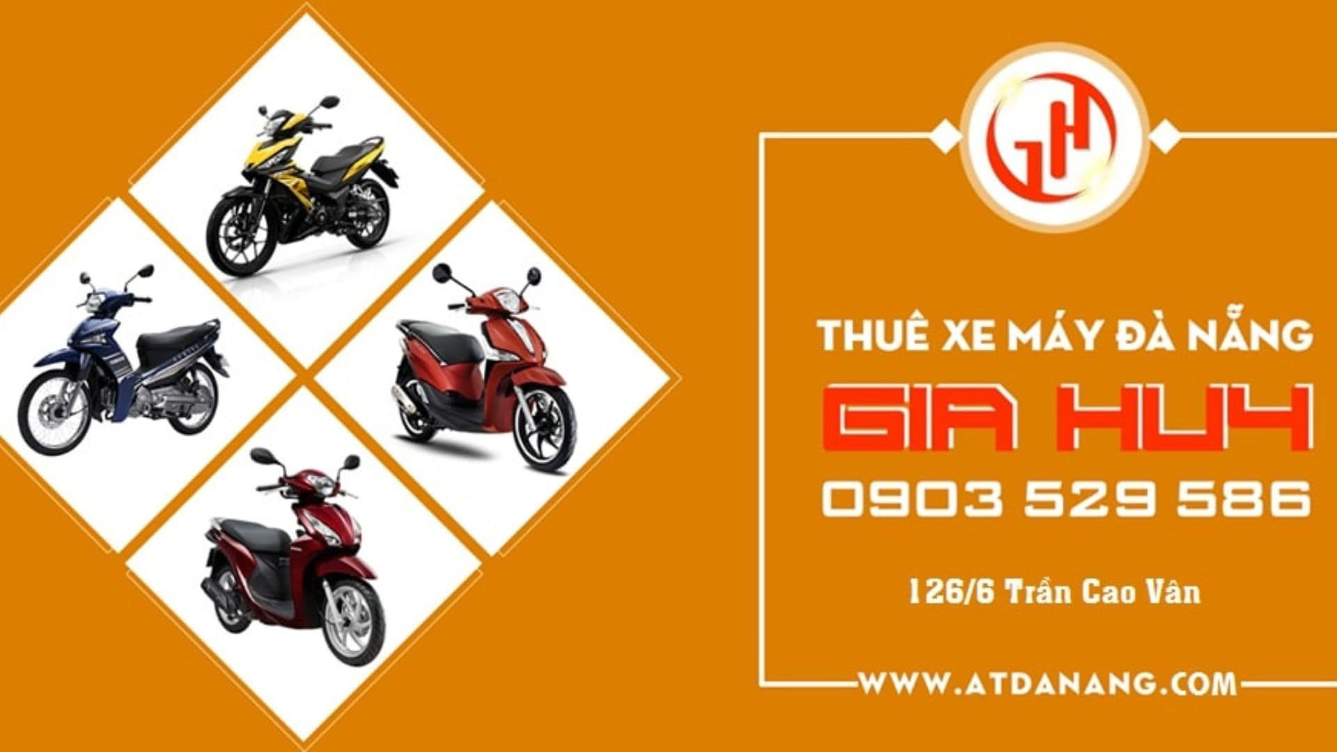 Thuê xe máy Gia Huy - Đơn vị cho thuê xe chất lượng