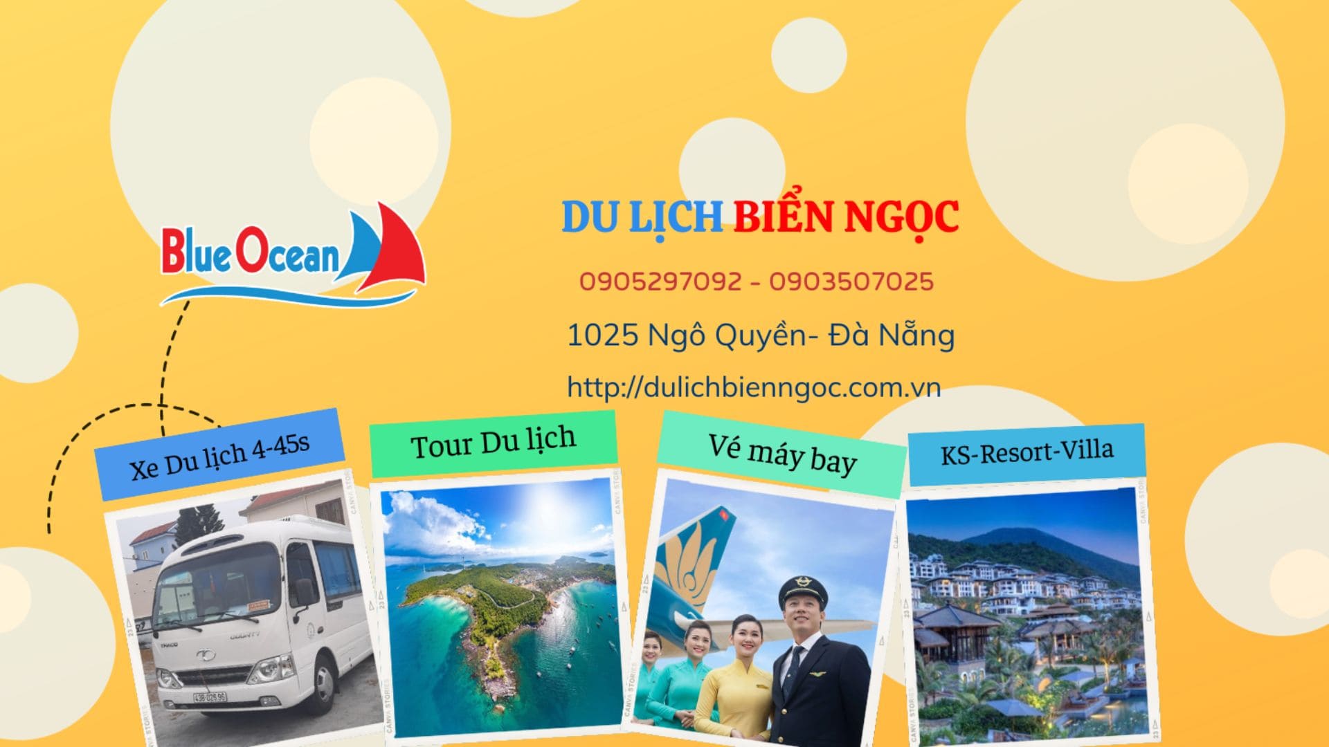 Công ty Du Lịch Đà Nẵng Biển Ngọc - Uy tín, cam kết chất lượng