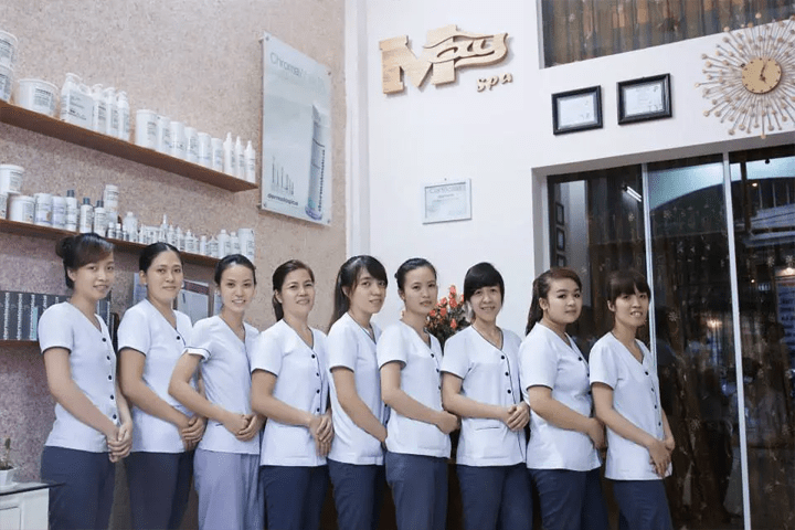 Đội ngũ nhân viên tại Mây spa