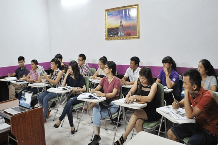 Học viên tại trung tâm anh ngữ ISEC