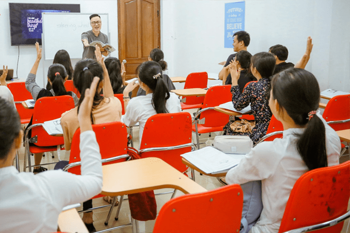 Một giờ học thú vị tại IELTS FIGHTER