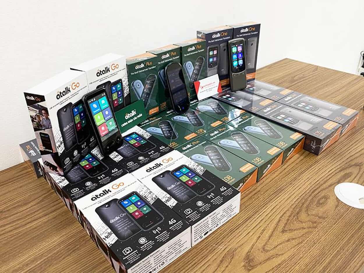 Máy Phiên Dịch bằng máy ảnh Atalk Plus, Atalk Go, Atalk One